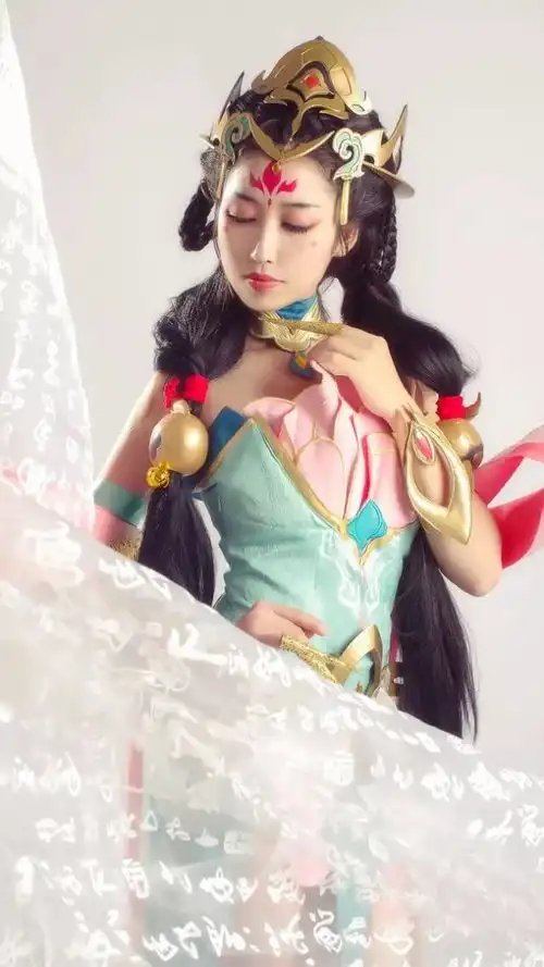 王者荣耀杨玉环cos,真的不愧是古代四大美女
