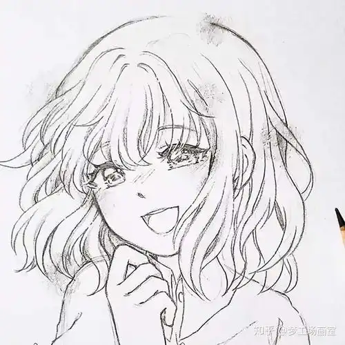 卡通头像女手绘动漫壁纸