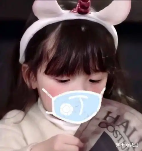 戴口罩头像分享太可爱了