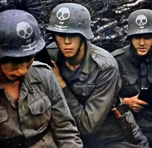 二战时骷髅师有多凶残死战不退成员由罪犯和精神病组成