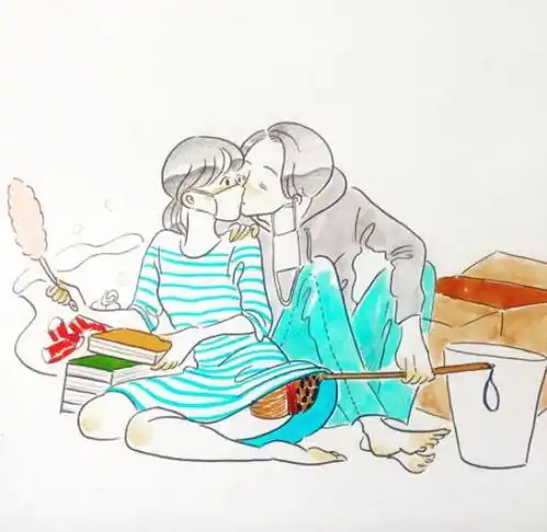 她用插画,画出男女那些事,在ins拥有超高人气
