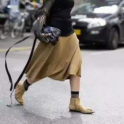 初秋半身长裙穿搭集合