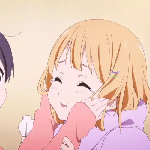 丧气女图头像摇曳百合