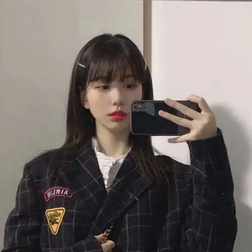 小清新文艺头像真人女小