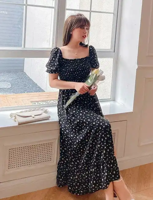 胖女人不能穿碎花裙跟着郑少秋女儿学搭配,180斤也能美出圈