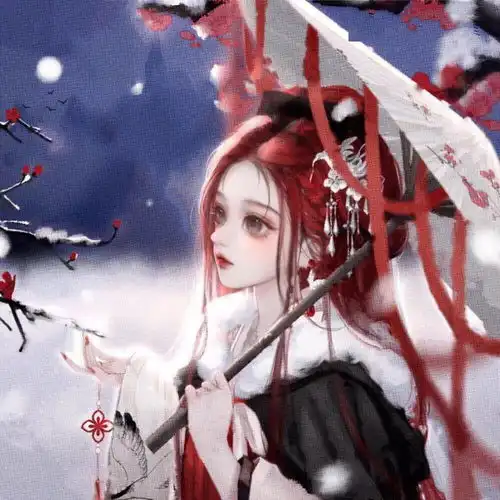 动漫女生头像精美绝伦的古风女生头像