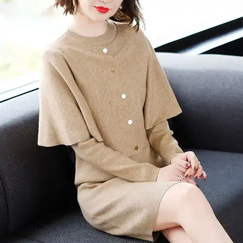 精致的女人,从不输在气质上针织套装短靴,尽显女人味