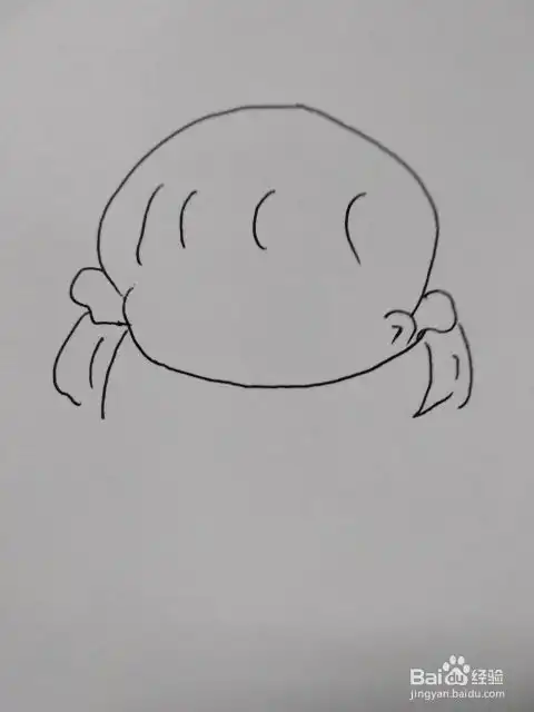 q版女生头像的简单画法