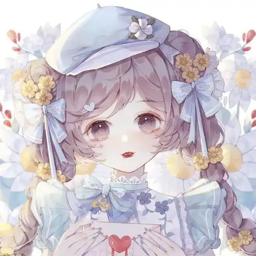 仙女头像卡通可爱美照