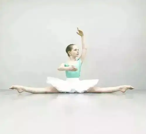 跳芭蕾的小女孩,很美很美很美很酷....