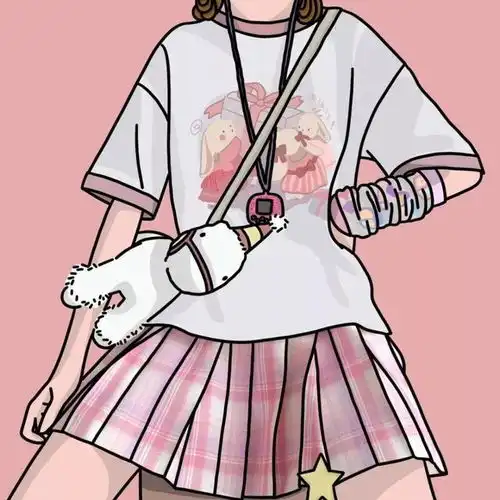 仙气jk漫画头像,小仙女必备