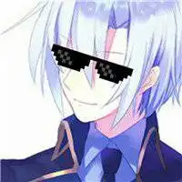 像素墨镜的动漫头像微信头像图片大全