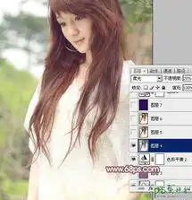 photoshop调出日系清新美少女写真照片6