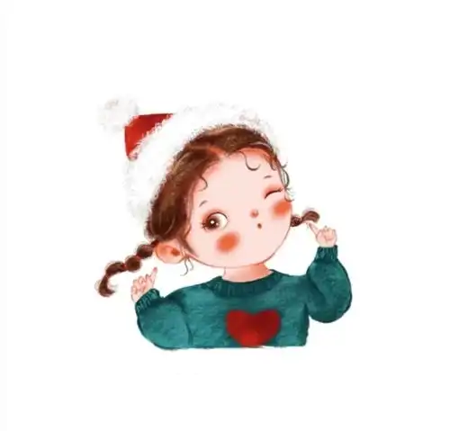女生头像卡通大头可爱女头,新年新头像