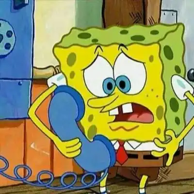 海绵宝宝闺蜜头像一对2张海绵宝宝头像女生版超萌