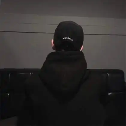 男背影欧美头像,一个人演译冬季的悲伤