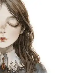 森女头像文艺范手绘发型