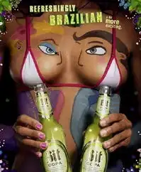 创意啤酒广告美女夺人眼球