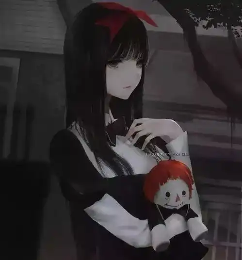 动漫女生头像丨暗系专属