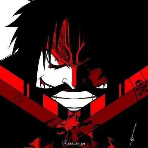 暗黑风的女生头像图片掩