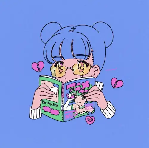 wechat少女表情头像