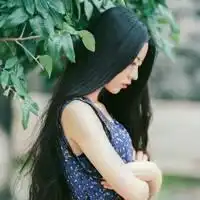 qq头像女生侧面