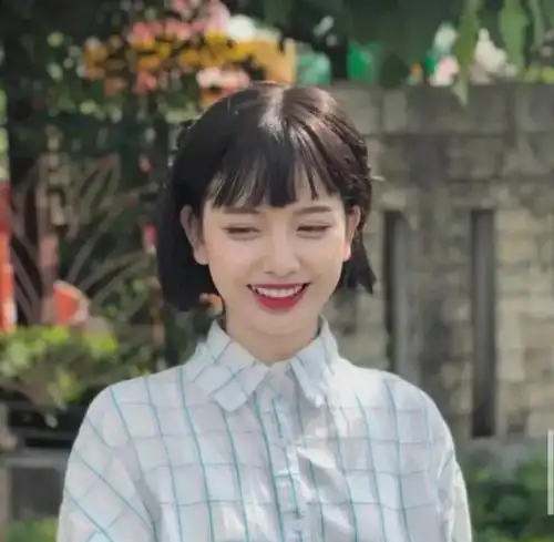 ins心动短发女头