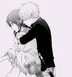 情侣二次元爱的抱抱