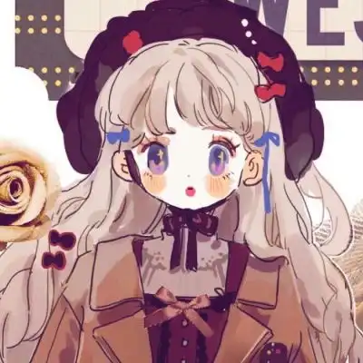 可爱星空女生头像卡通此