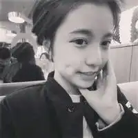 个性女生黑白头像你是我一生的追求