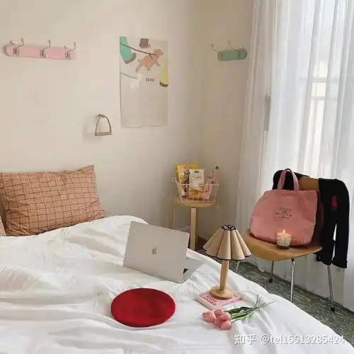 太原家庭装修ins风卧室效果图,温馨少女心卧室