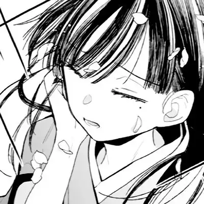 卡通头像漫画风女生头像,黑白动漫头像