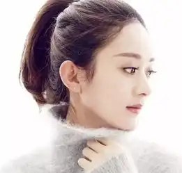 侧脸长发唯美头像女范冰冰