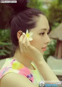 郭碧婷丸子头小清新日常图片最新春天是赏花的季节