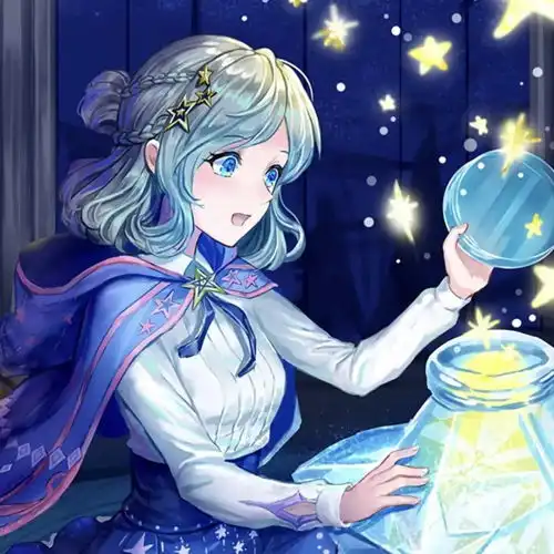 画风超美的动漫女生头像