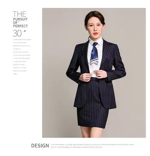 职业装西装定制厂家春秋工作服男女款商务西装团购-黄页88网