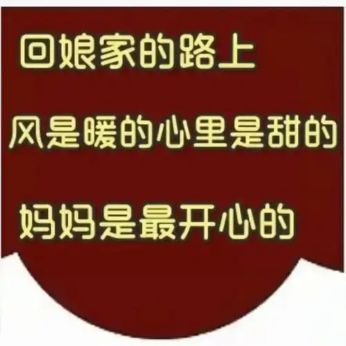 大年初二回娘家九宫格,正月初二祝福文案,吉祥文字配图