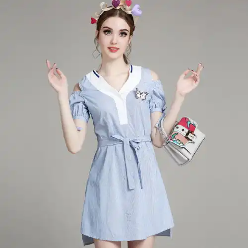 欧美风美裙,给你带来清新优雅女人味