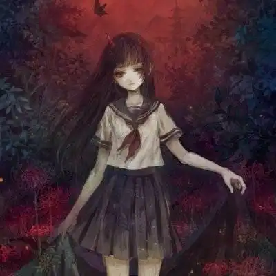 超好看黑暗系女生头像黑化动漫头像女生图片大全