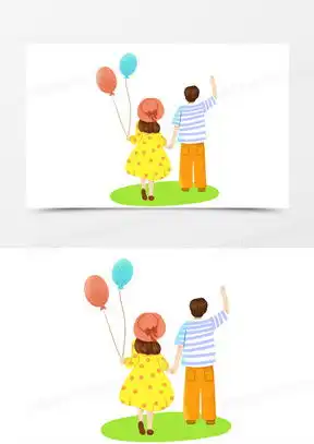 情侣照片背影牵手真实