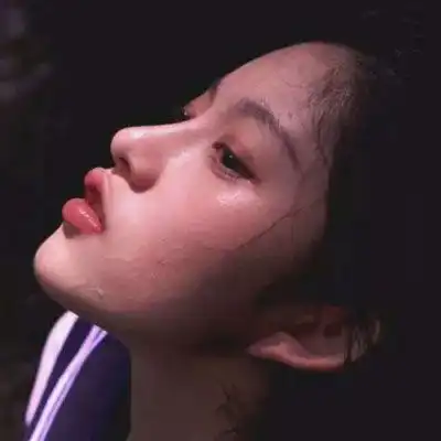 女生头像伤感孤独侧面侧颜气质美女图片头像