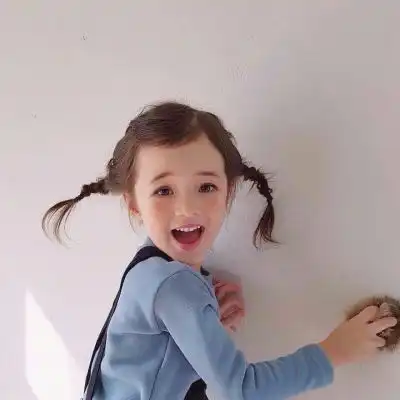 微信头像女生小孩呆萌素