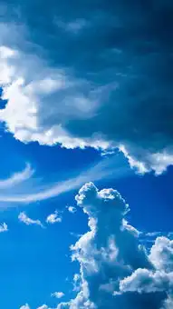 蓝天白云唯美壁纸
