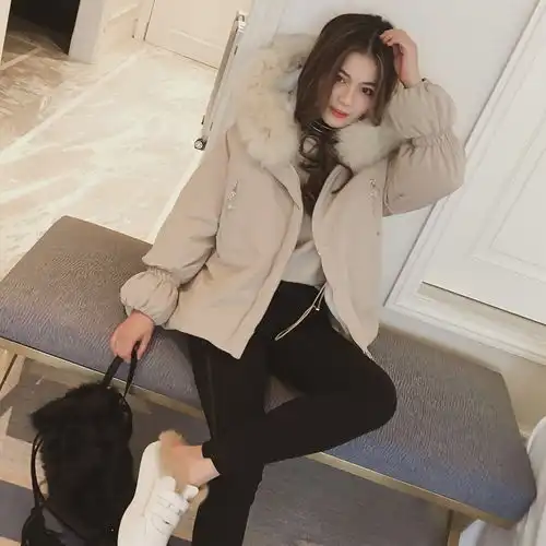 清新甜美的棉服外套,韩范儿小仙女必备哦