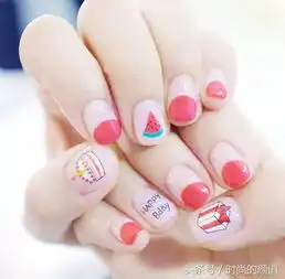梦幻清新马卡龙色系美甲,唤起你的少女心