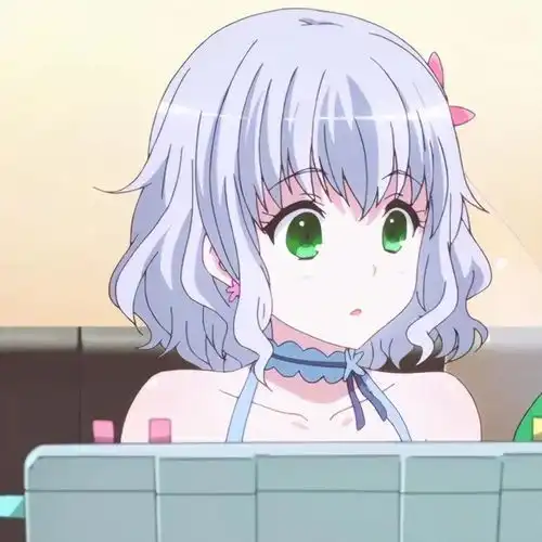 女生动漫头像,习惯了等待,都不敢飞翔