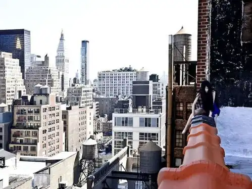 韩国亡命女摄影师挑战极限高空摄影