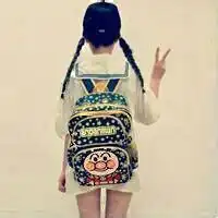背书包背影女生头像