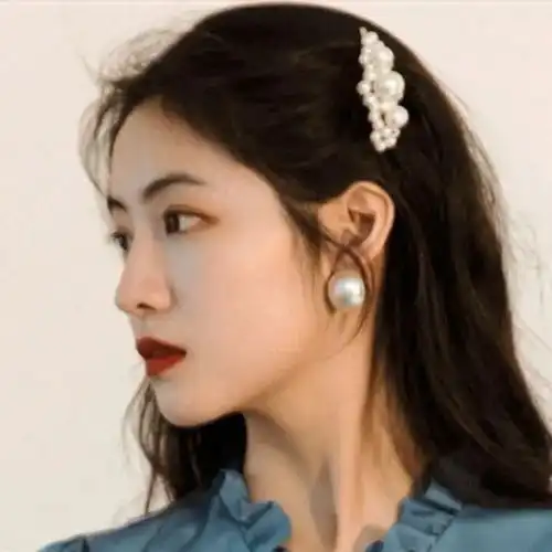 不停留,女生头像