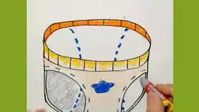 轻松学简笔画可爱的小女孩清明出游踏青啦